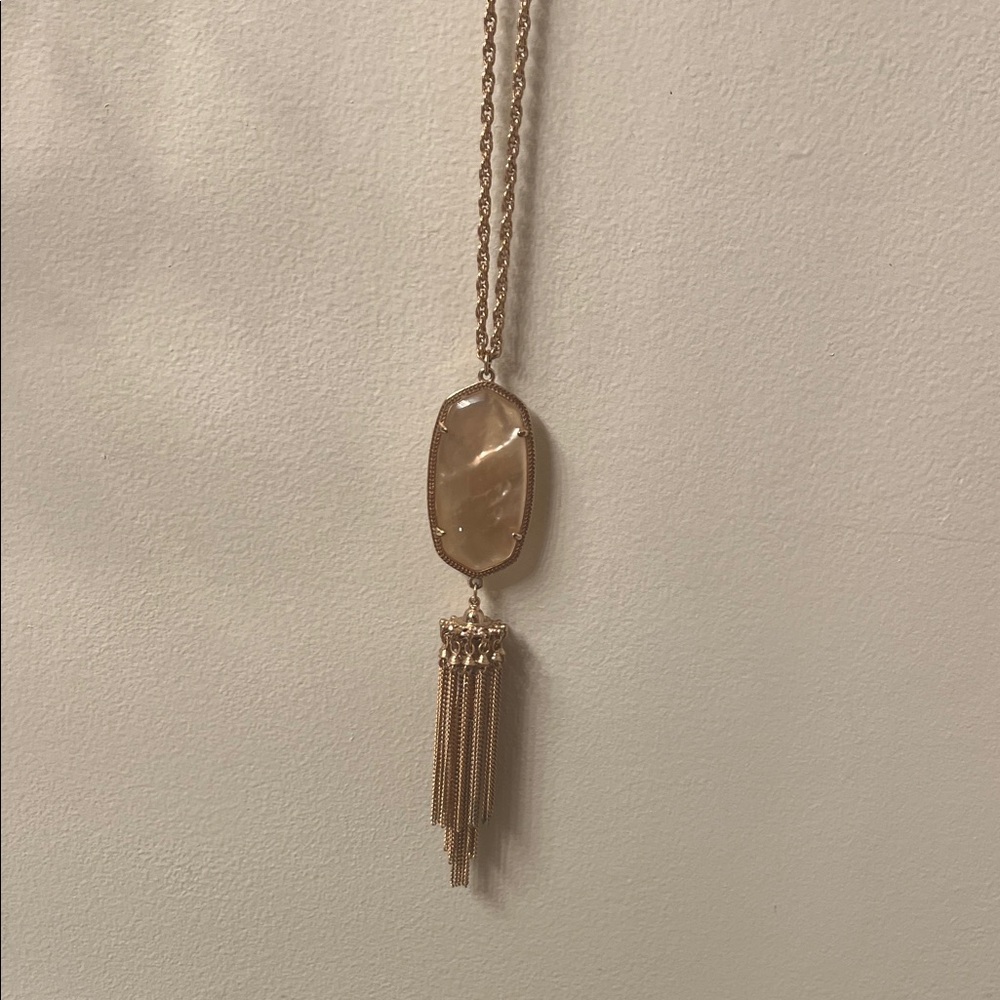 Kendra Scott Gold Tassel Necklace